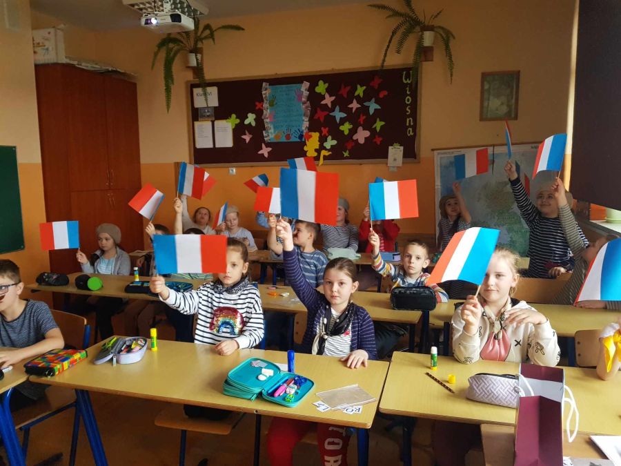 Dzień kultury i języka francuskiego w klasach I - IV