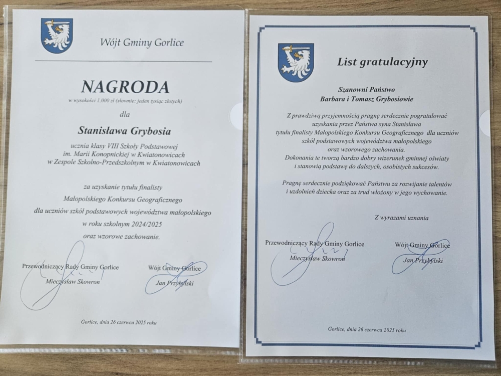 Wyjątkowe wyróżnienie dla Stanisława Grybosia