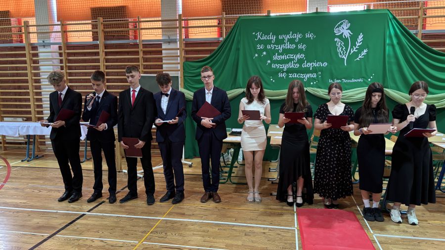 Uroczyste zakończenie roku szkolnego 2024/2025