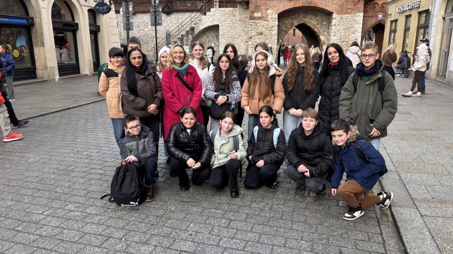 Wycieczka do Krakowa w ramach programu "Lekcje o finansach"