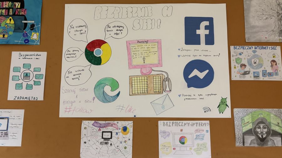 Konkurs "Zagrożenia w sieci"