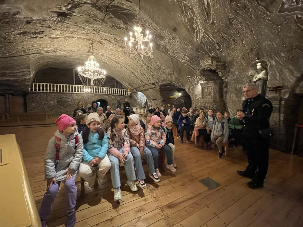 Niezwykła lekcja historii w Kopalni Soli w Bochni