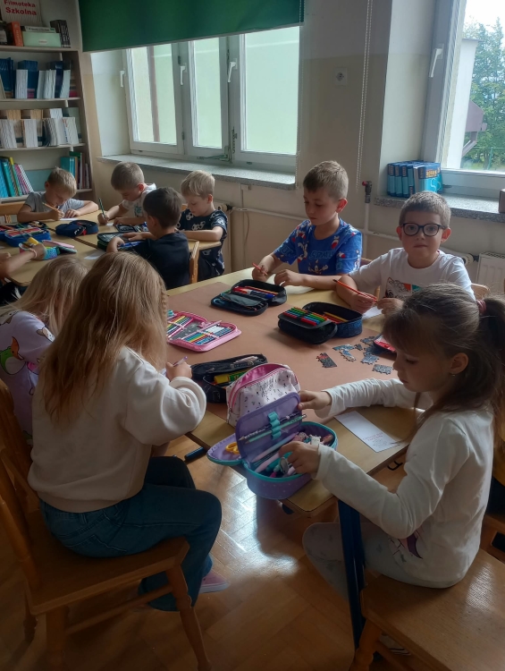 Wrześniowe spotkania w bibliotece szkolnej